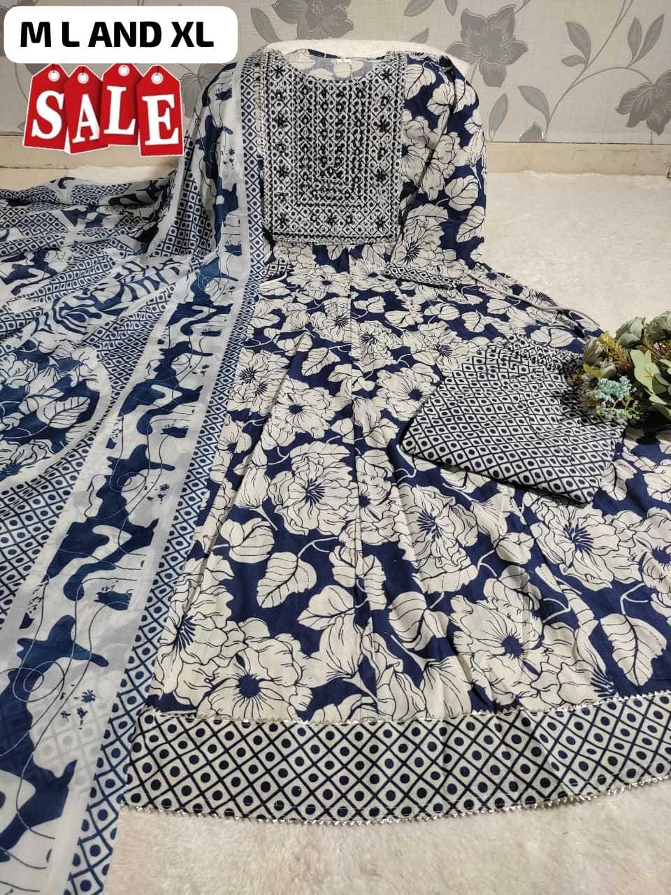 YNF Wholesale Cotton Party Wear Kurtis  | Surat Manufacturer