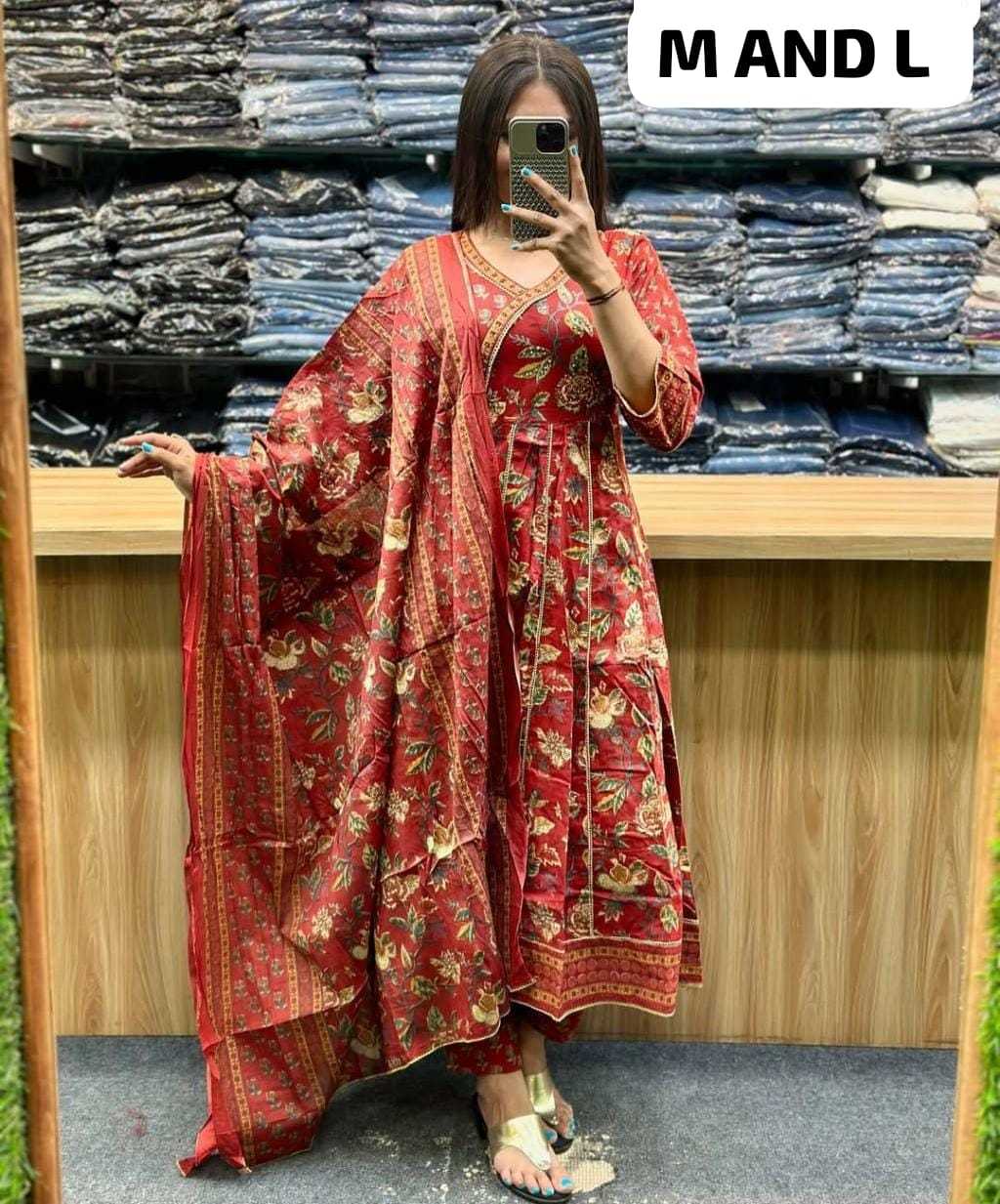 YNF Wholesale Cotton Party Wear Kurtis  | Surat Manufacturer