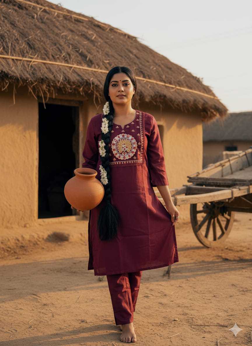 YNF Wholesale Slub Silk Designer Kurtis  | Surat Manufacturer