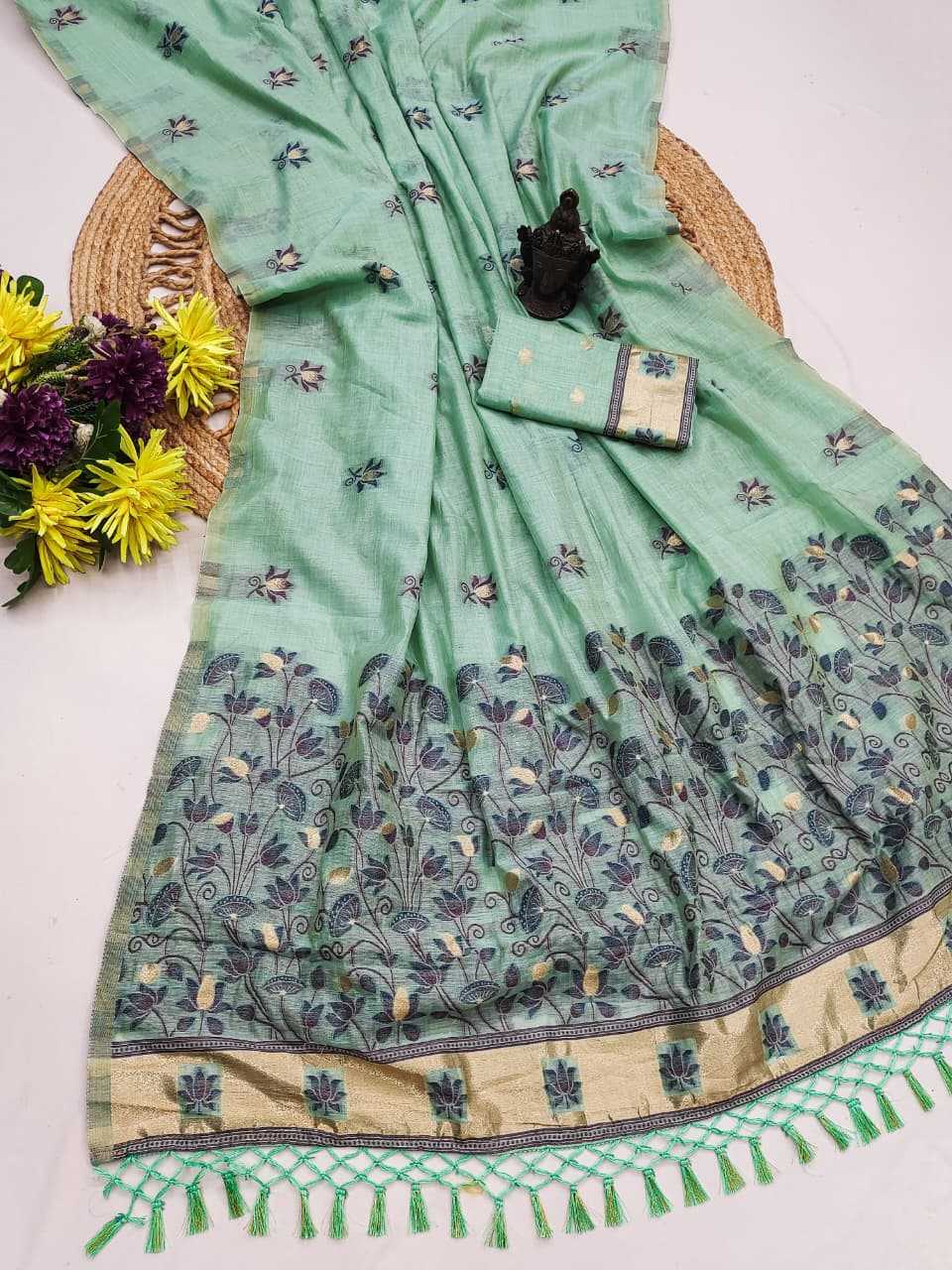 YNF Wholesale Cotton Designer Sarees  | Surat Manufacturer