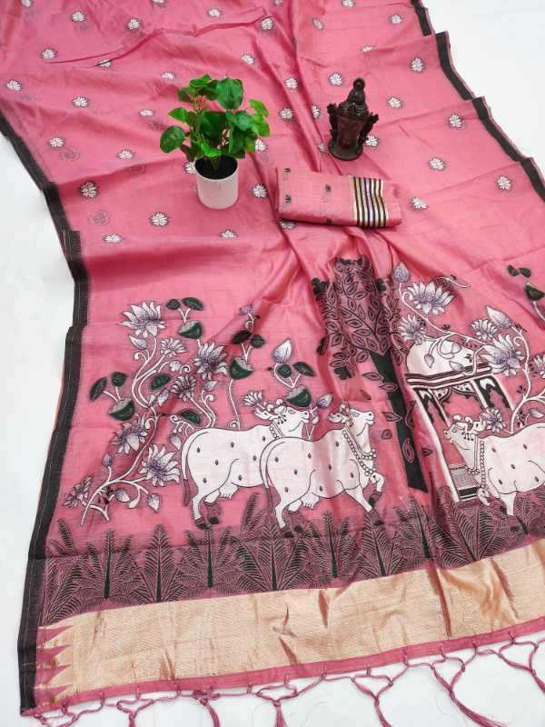 YNF Wholesale Cotton Tissue Silk Saree  | Surat Manufacturer