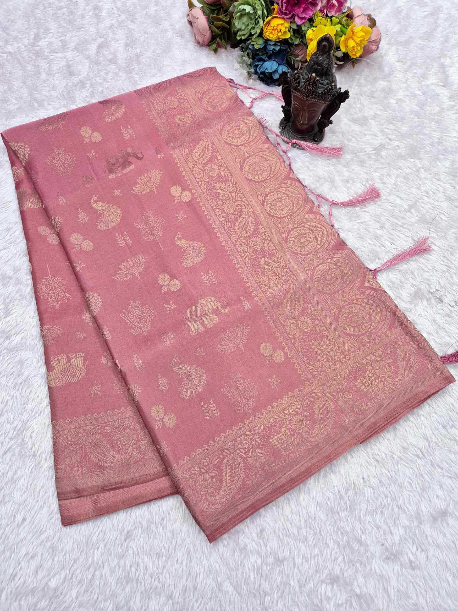 YNF Wholesale Tissue Silk Soft Silk Sarees  | Surat Manufacturer