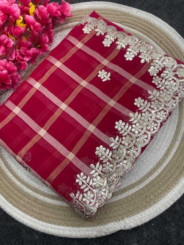 YNF Wholesale Georgette Georgette Sarees  | Surat Manufacturer