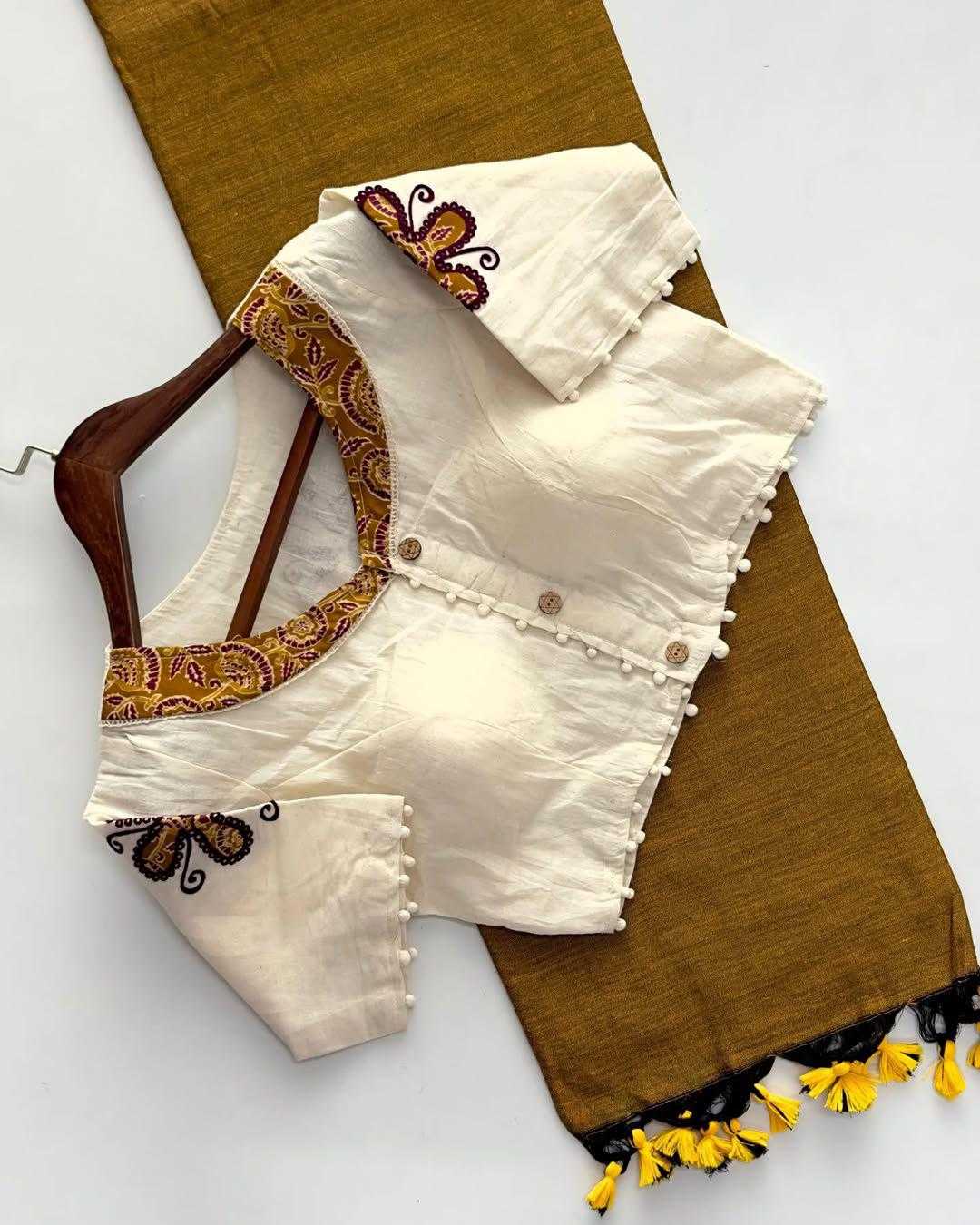 YNF Wholesale Khadi Cotton Designer Blouse  | Surat Manufacturer