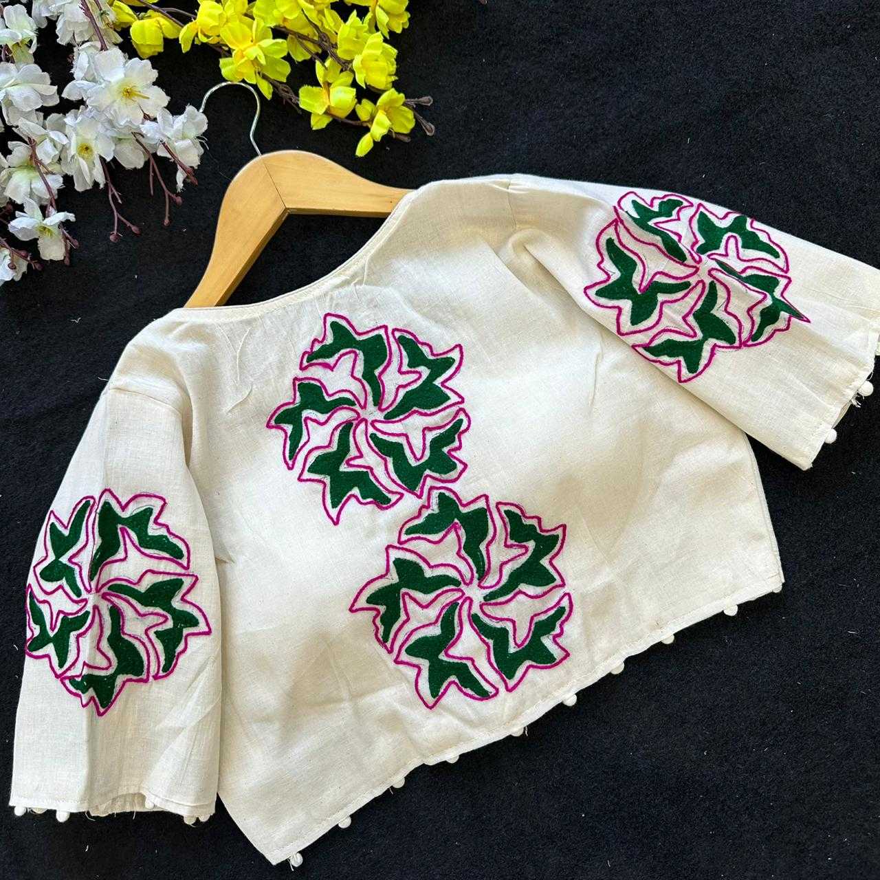 YNF Wholesale Khadi Cotton Designer Blouse  | Surat Manufacturer