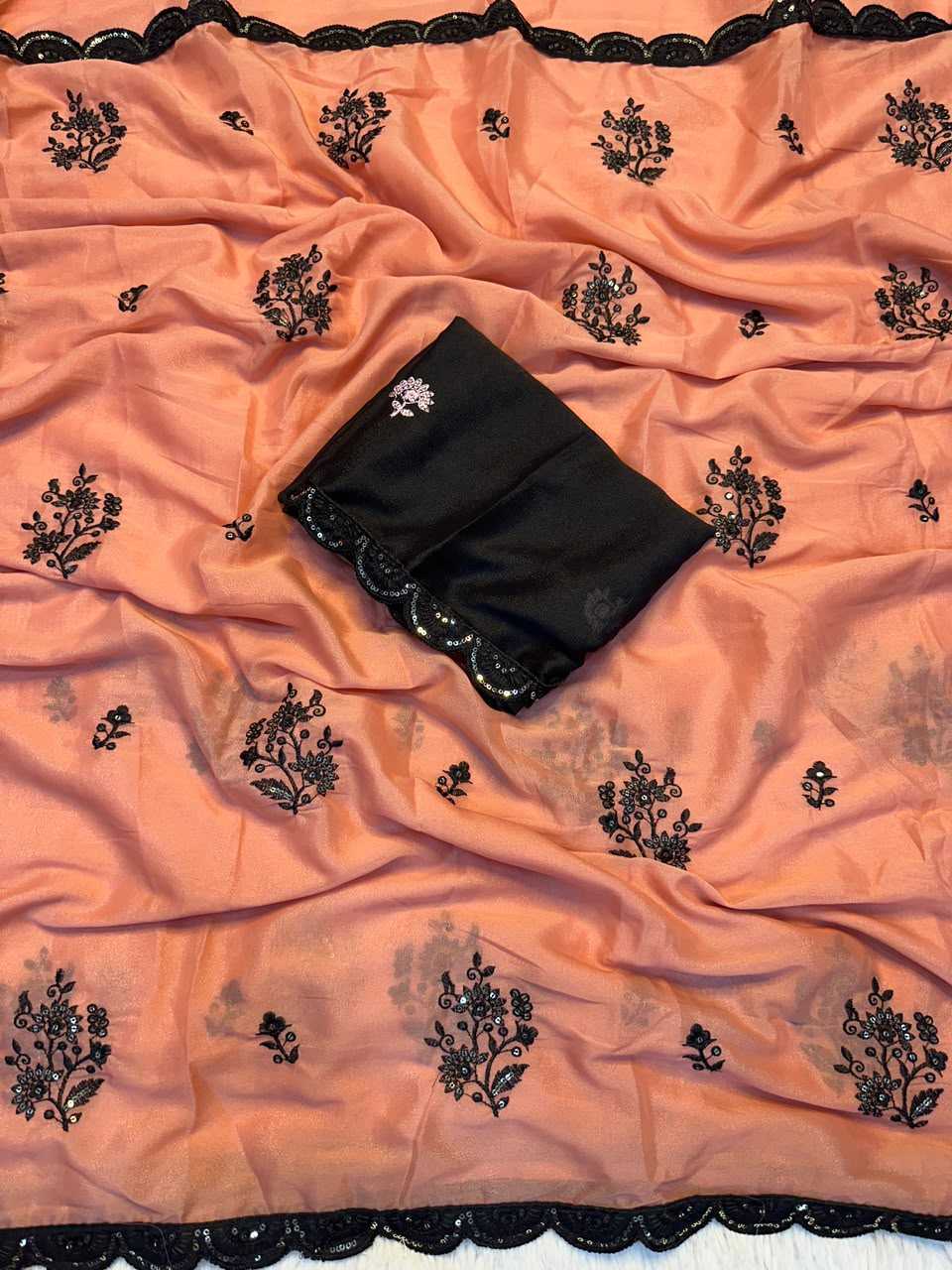 YNF Wholesale Georgette Georgette Sarees  | Surat Manufacturer