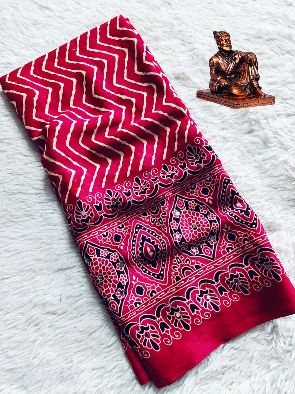 YNF Wholesale Satin Leheriya Sarees  | Surat Manufacturer