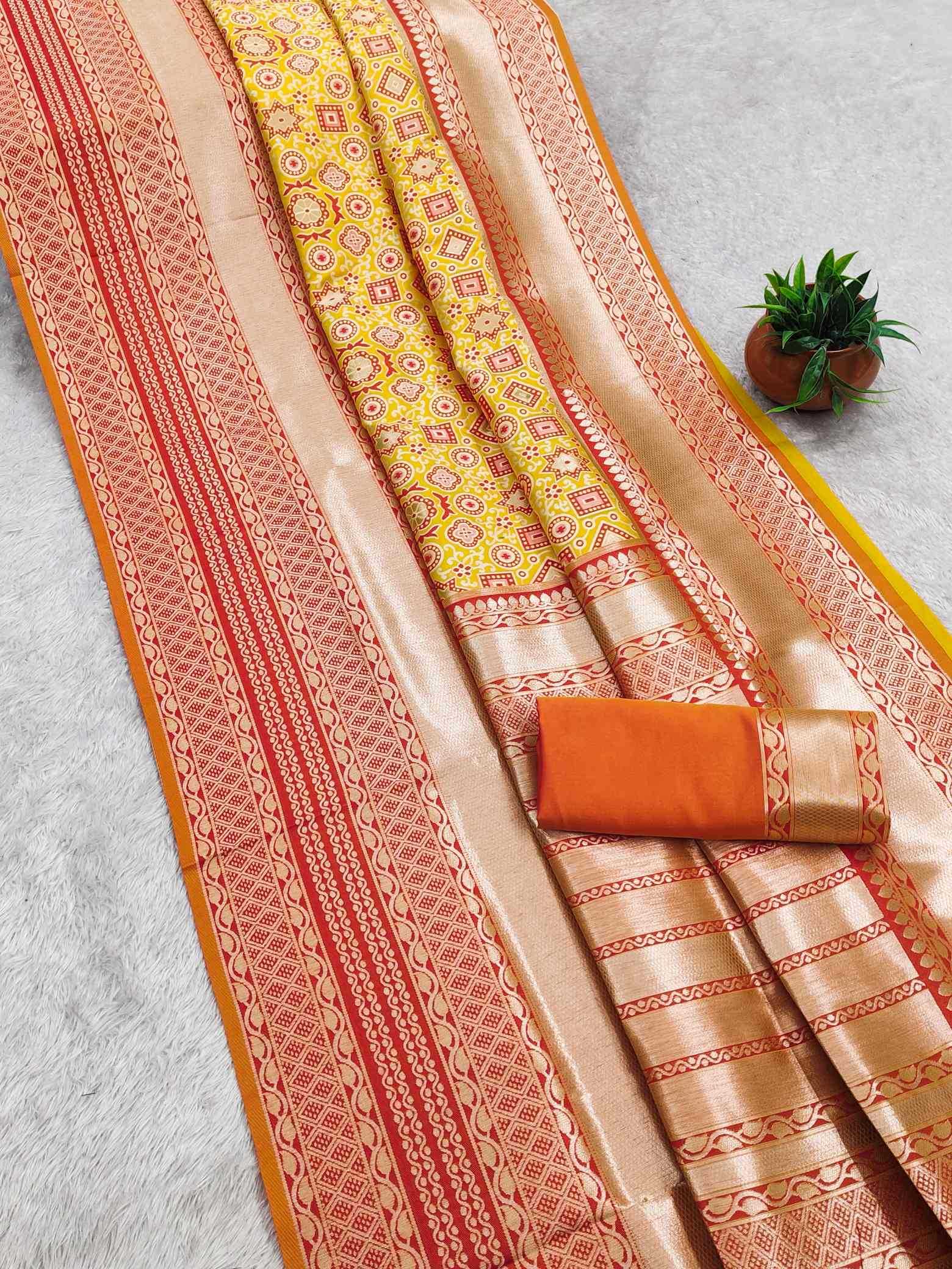 YNF Wholesale Soft Silk Soft Silk Sarees  | Surat Manufacturer