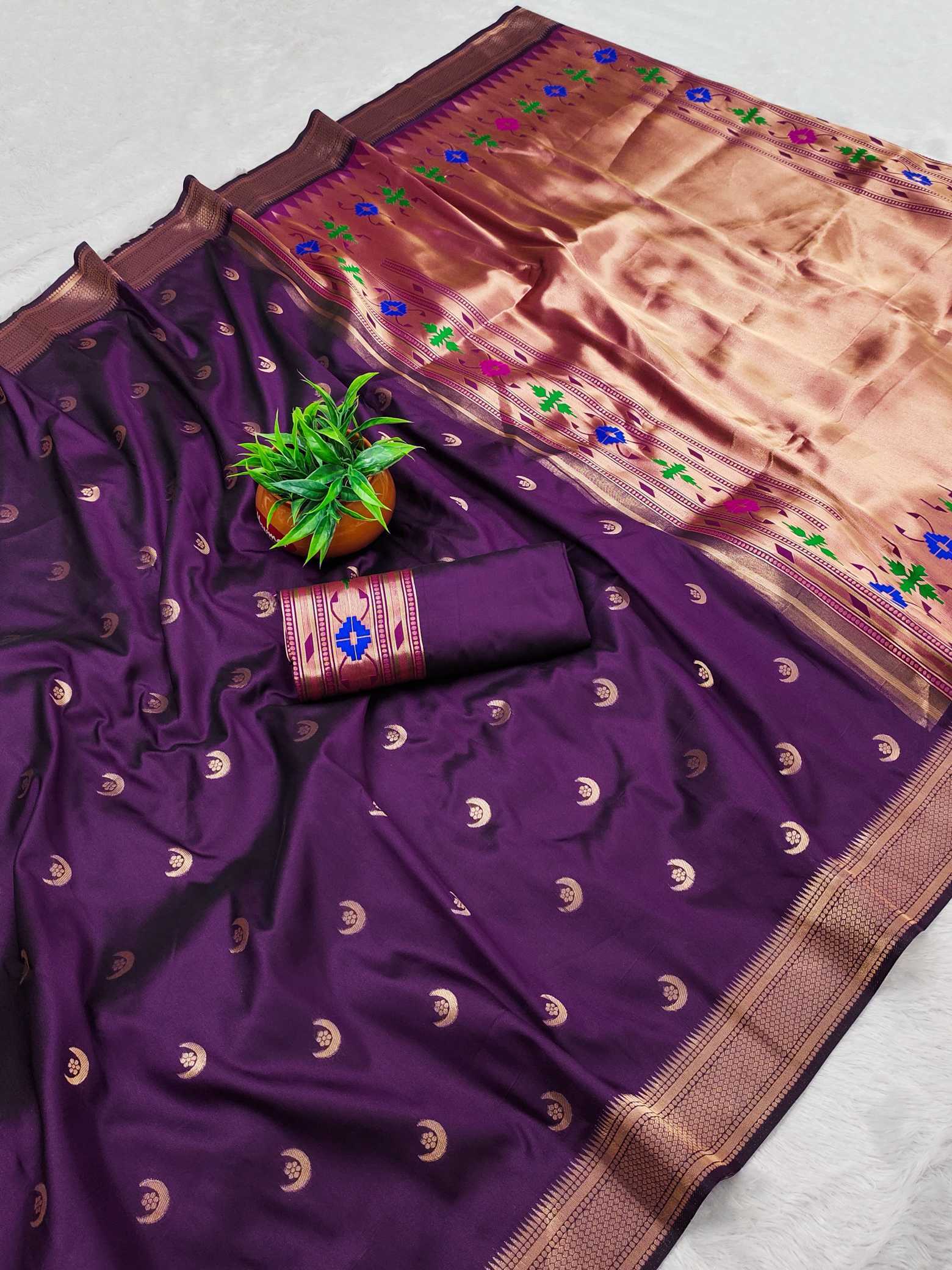 YNF Wholesale Paithani Silk Paithani Sarees  | Surat Manufacturer