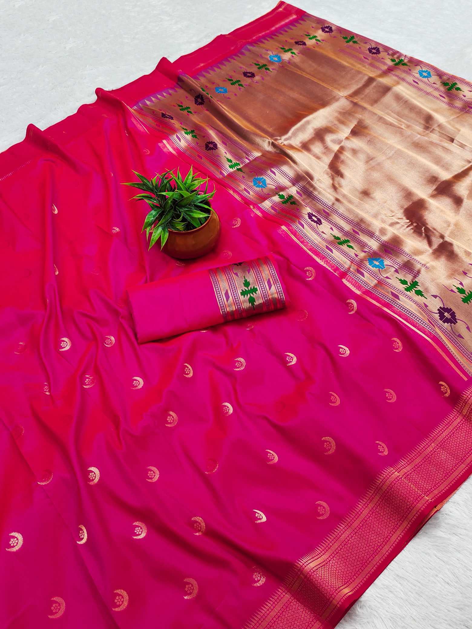 YNF Wholesale Paithani Silk Paithani Sarees  | Surat Manufacturer
