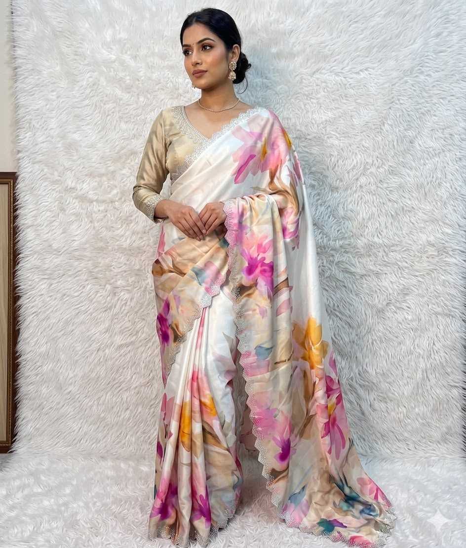 YNF Wholesale Pure Silk Brocade Sarees  | Surat Manufacturer