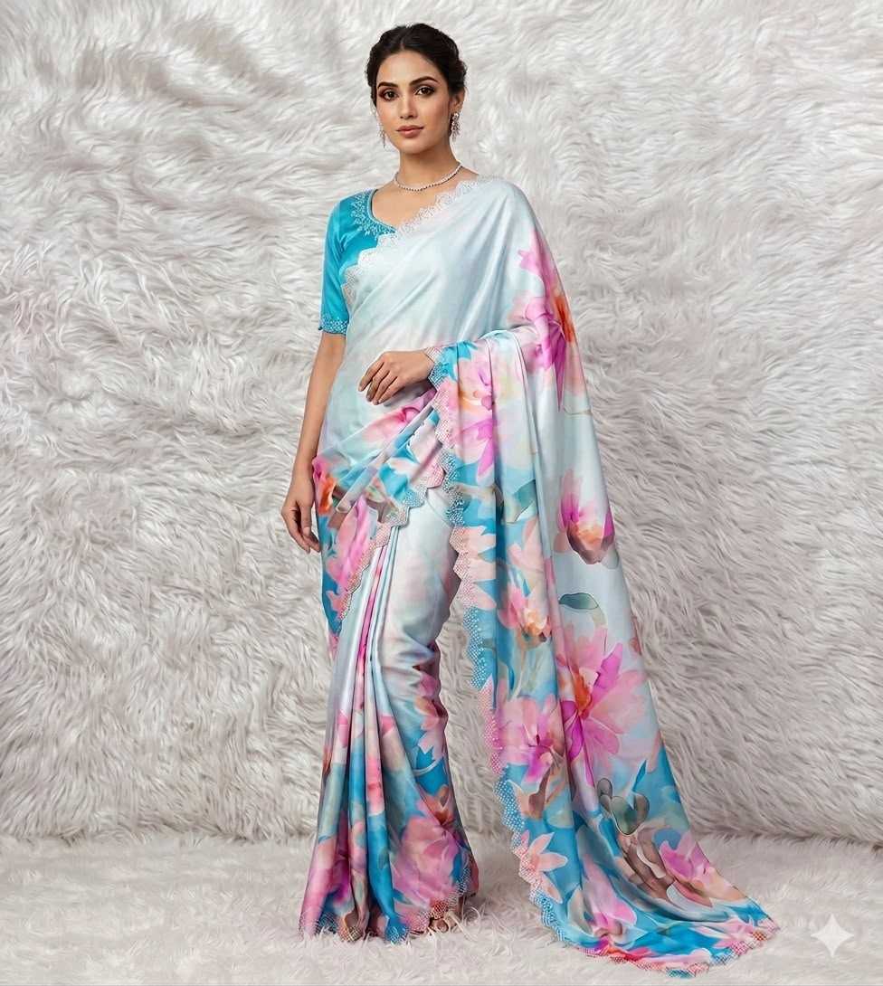 YNF Wholesale Pure Silk Brocade Sarees  | Surat Manufacturer