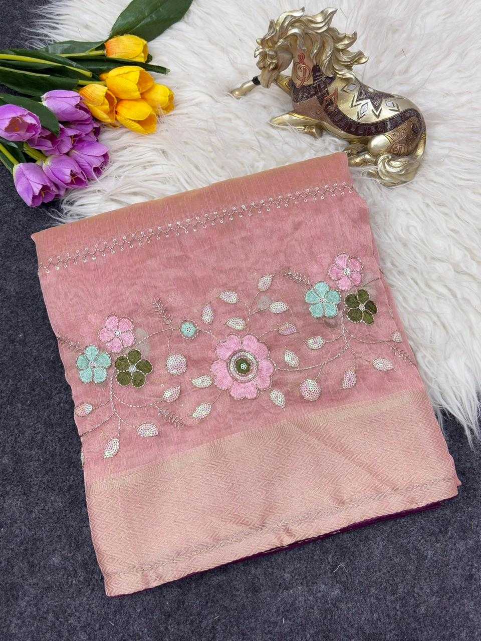 YNF Wholesale Organza Designer Sarees  | Surat Manufacturer