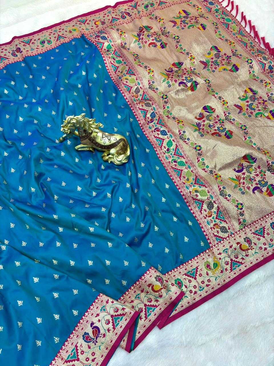 YNF Wholesale Paithani Silk Paithani Sarees  | Surat Manufacturer