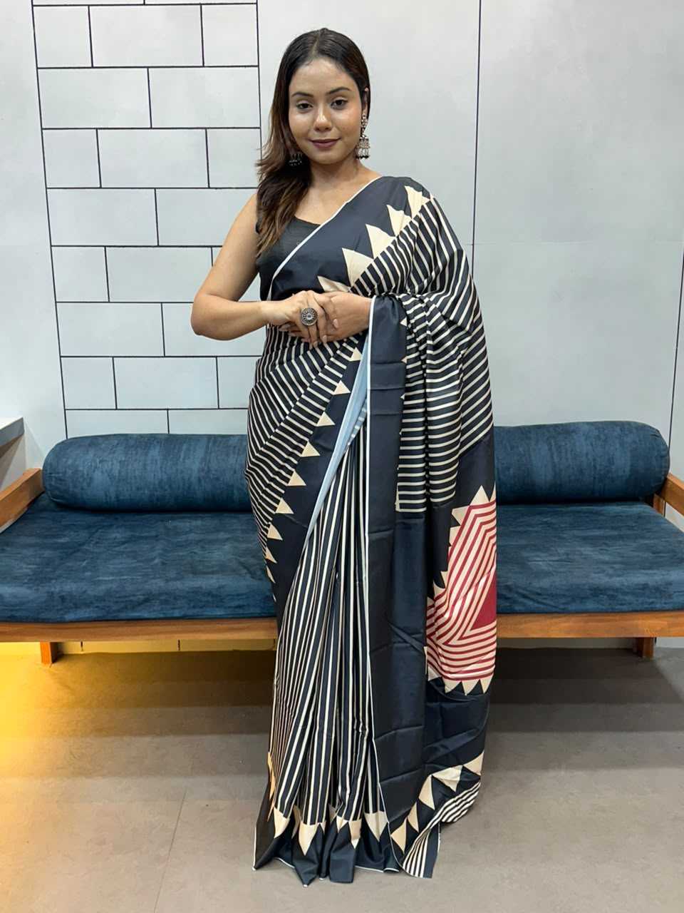 YNF Wholesale Crepe Silk Soft Silk Sarees  | Surat Manufacturer