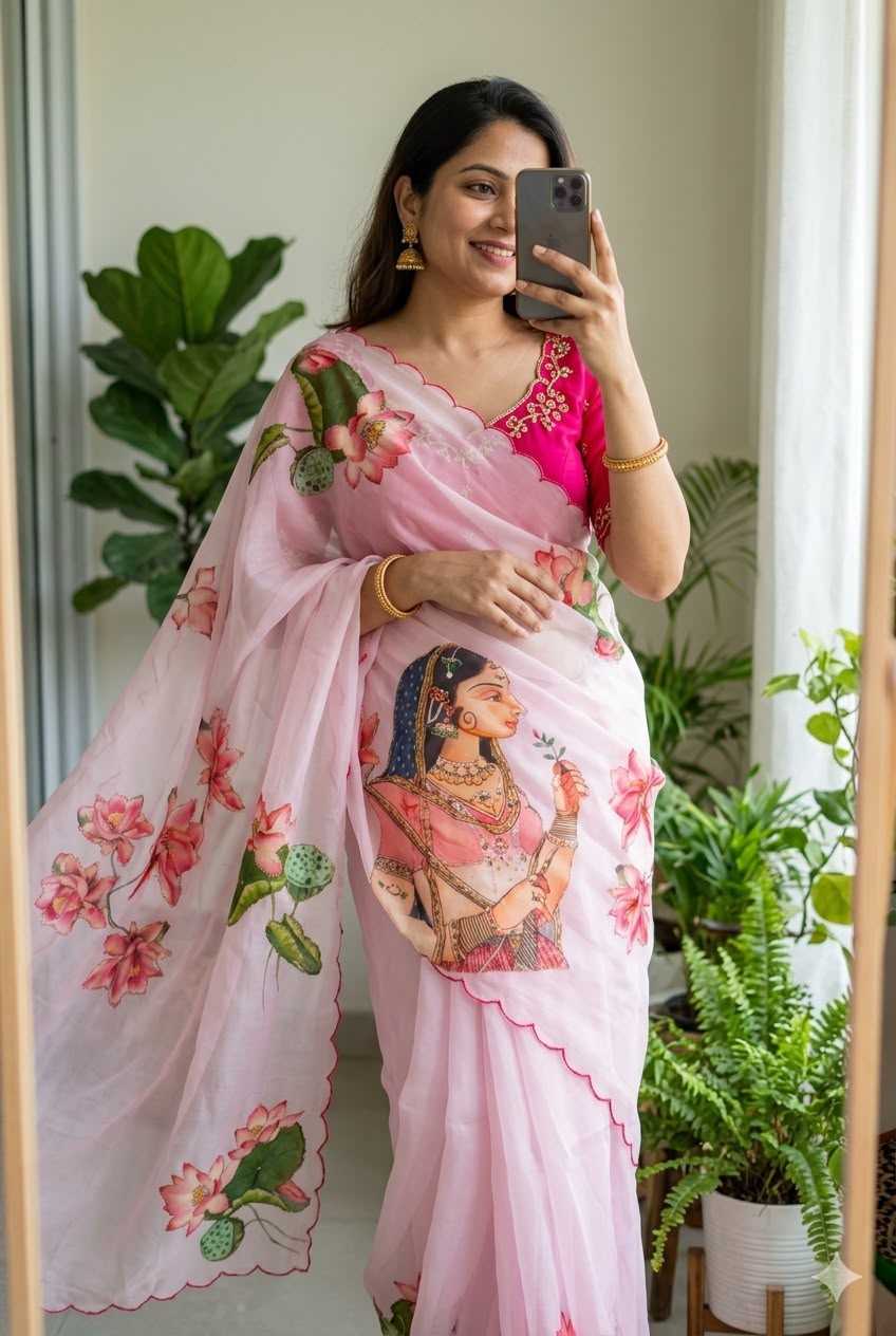 YNF Wholesale Chiffon Printed Sarees  | Surat Manufacturer