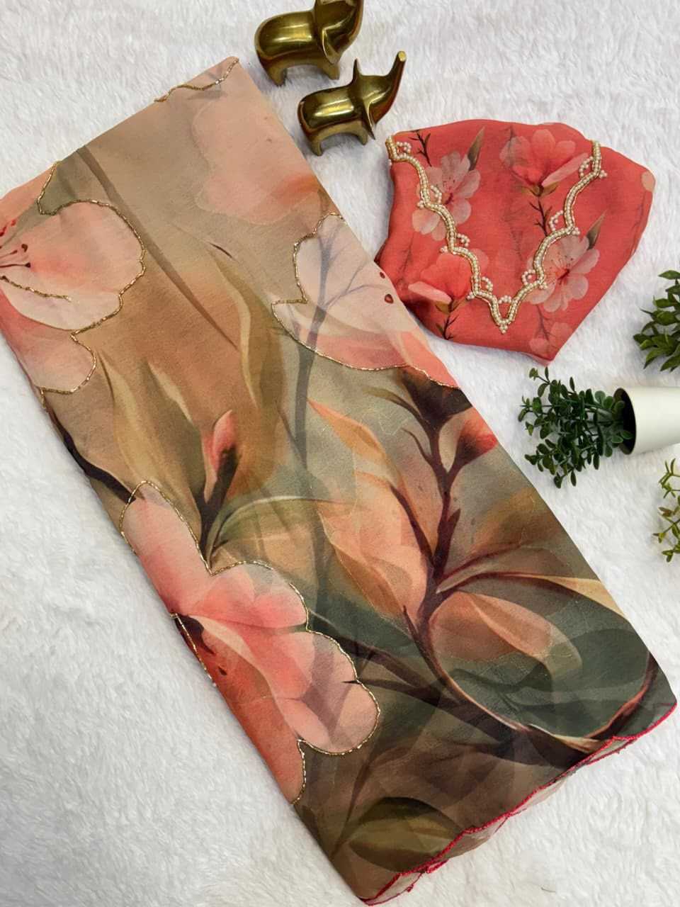 YNF Wholesale Chiffon Printed Sarees  | Surat Manufacturer