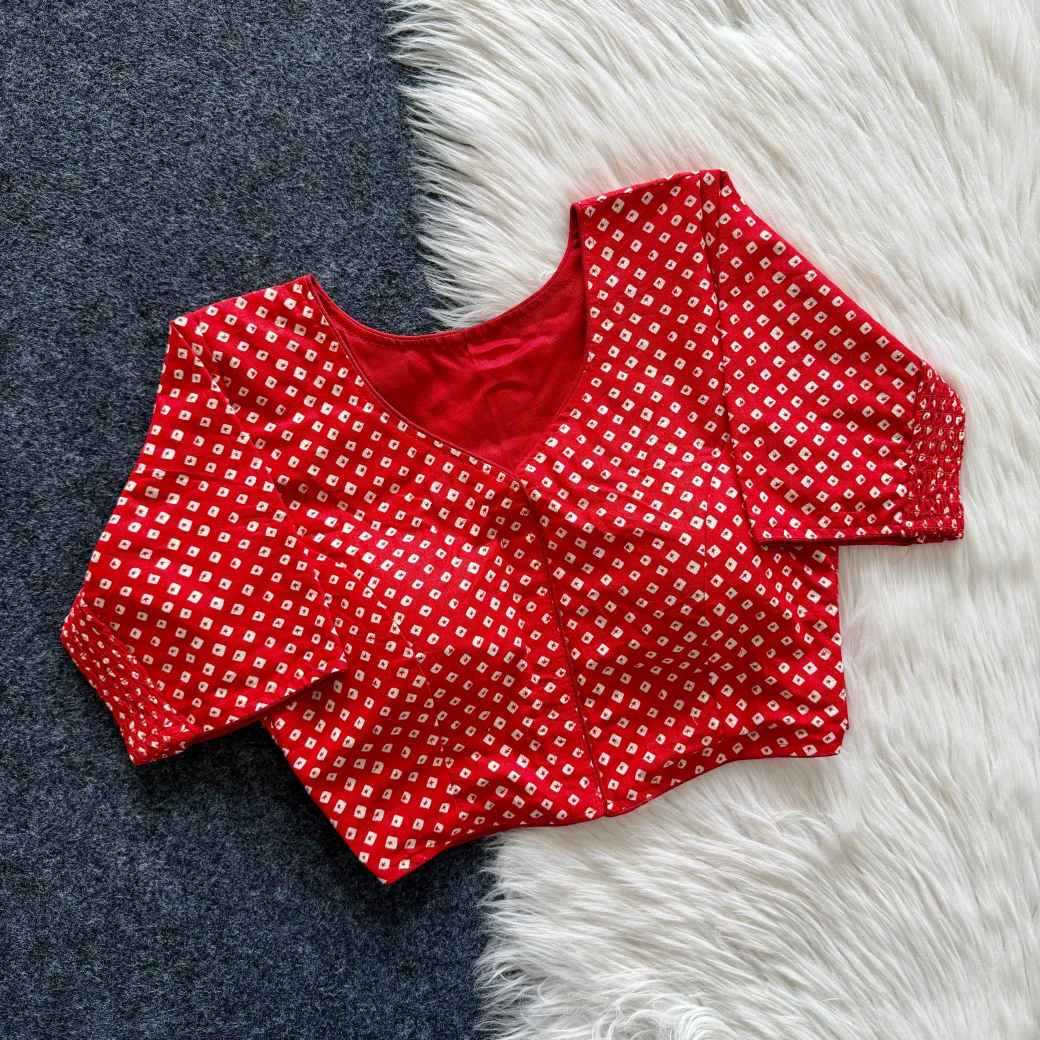 YNF Wholesale Pure Cotton Printed Blouse  | Surat Manufacturer