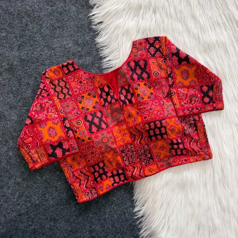 YNF Wholesale Pure Cotton Printed Blouse  | Surat Manufacturer