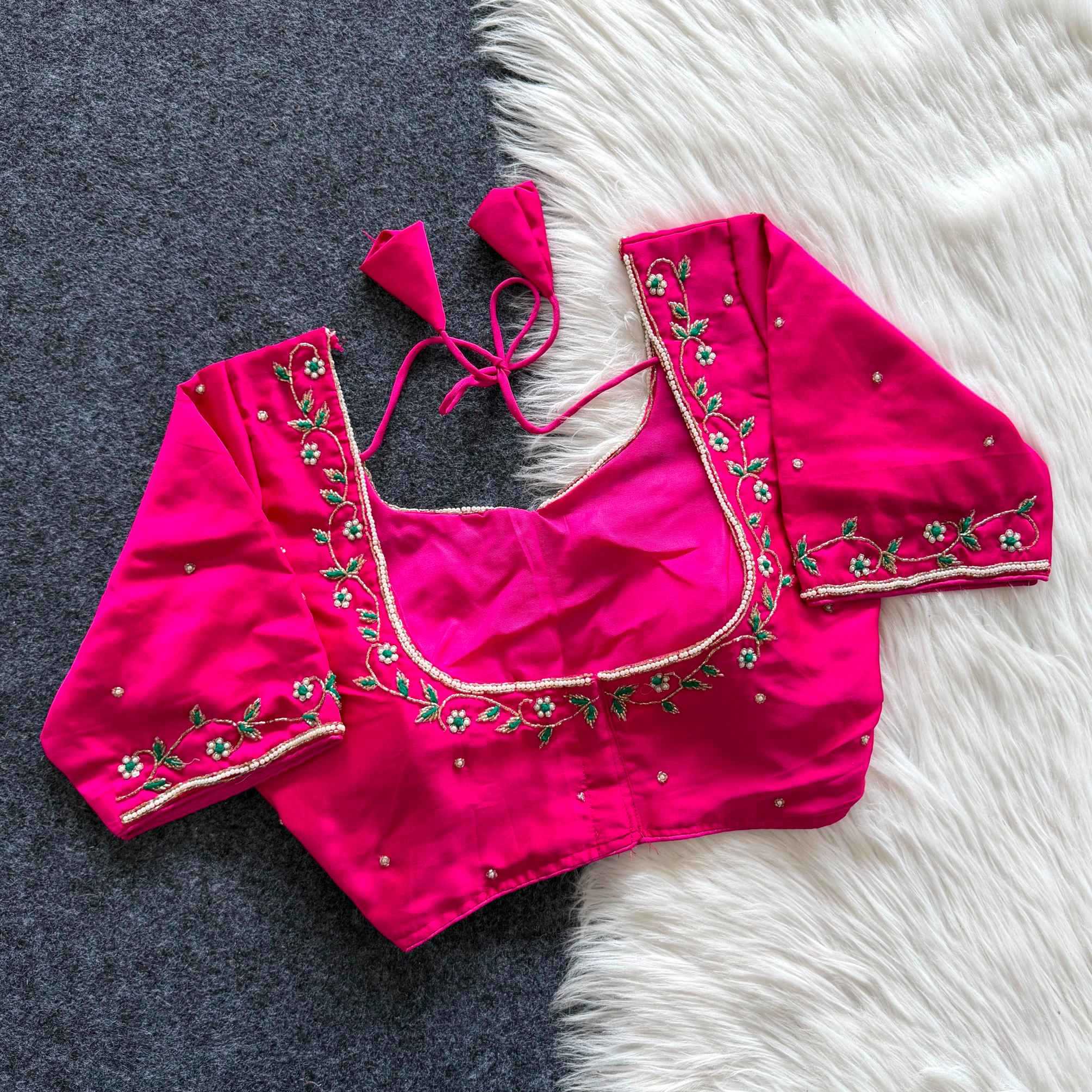 YNF Wholesale Soft Silk Designer Blouse  | Surat Manufacturer