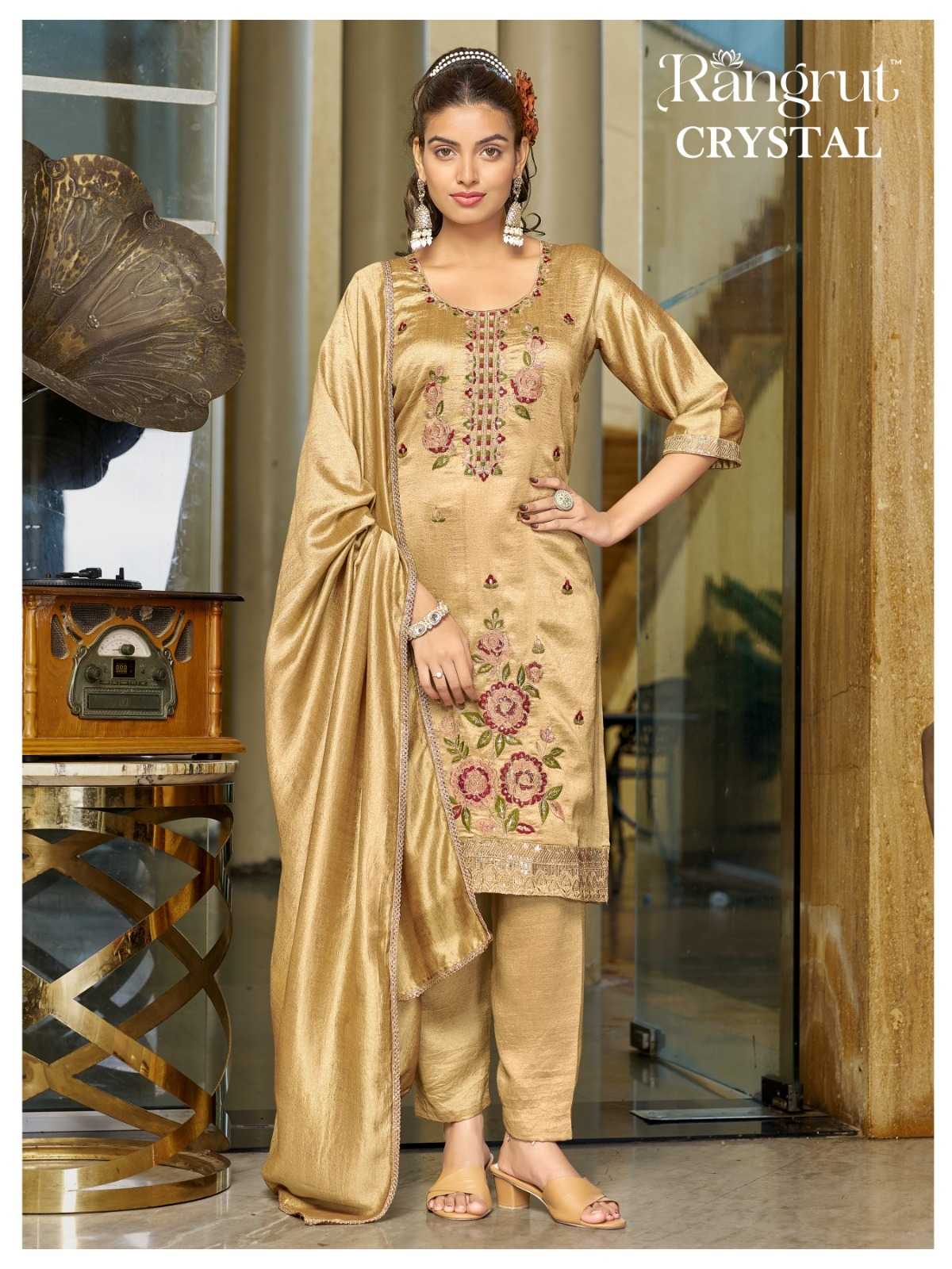 YNF Wholesale Vichitra Silk Ladies Silk Suit  | Surat Manufacturer