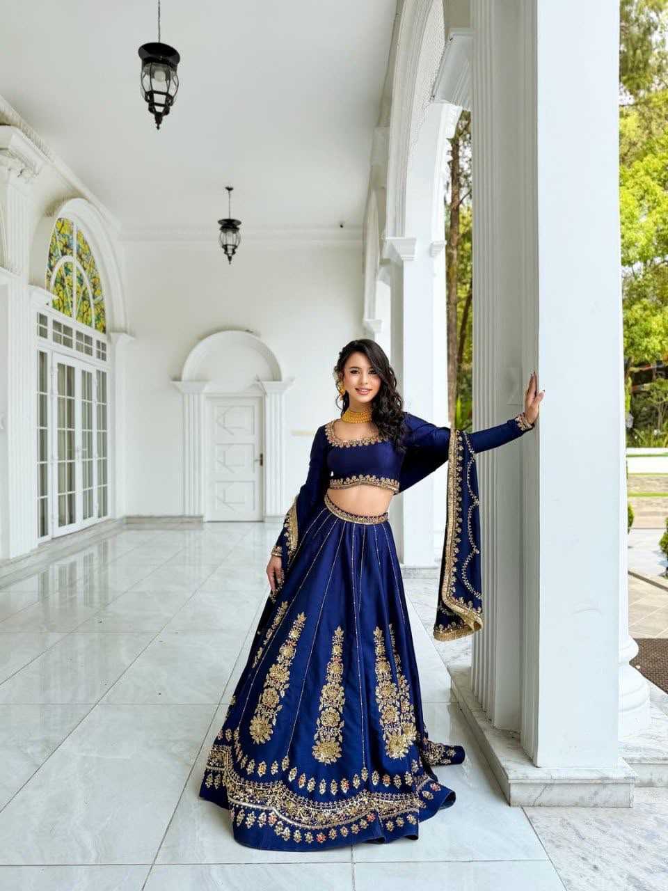 YNF Wholesale Chinon Designer Lehenga  | Surat Manufacturer