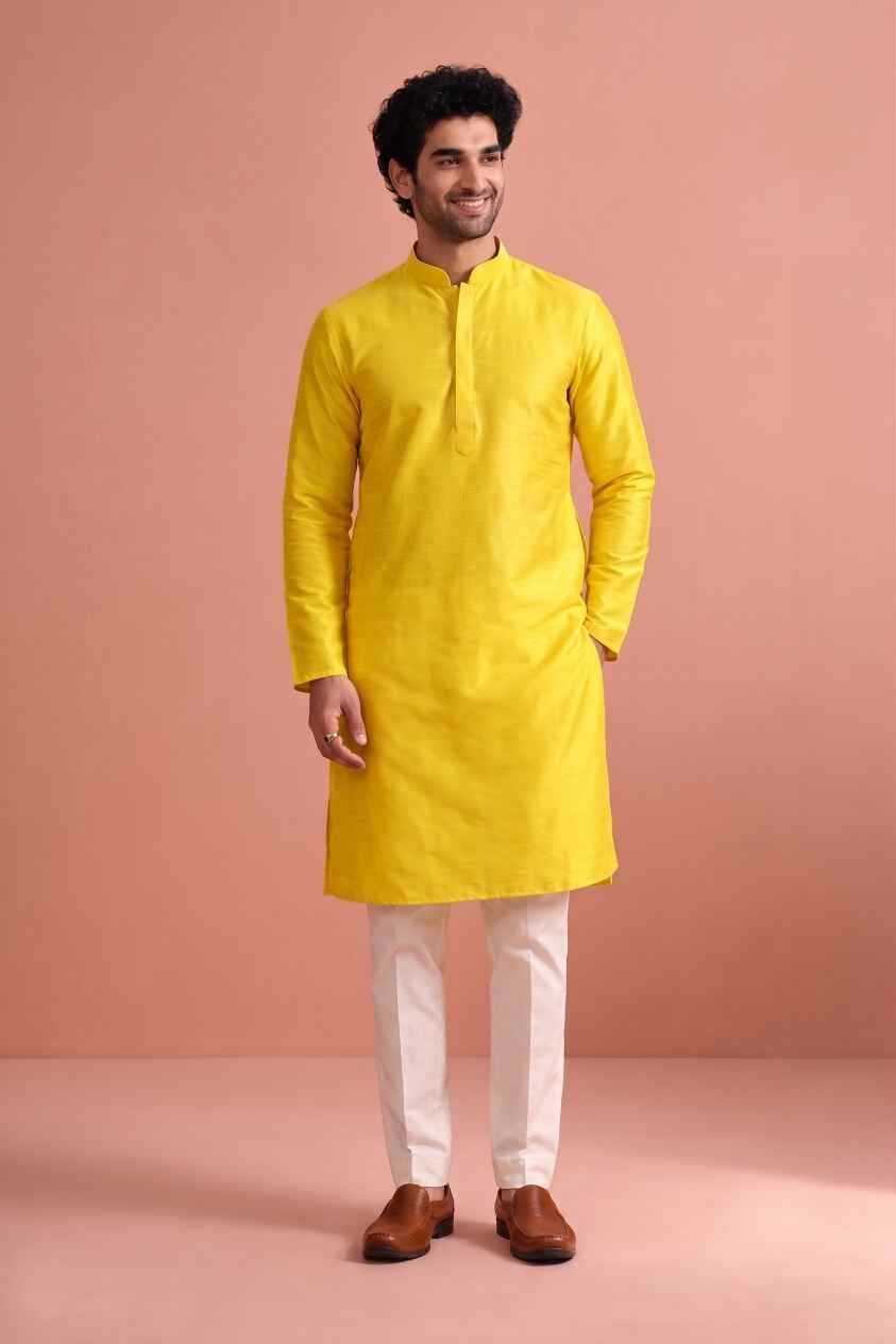 YNF Wholesale Silk Mens Kurtas  | Surat Manufacturer