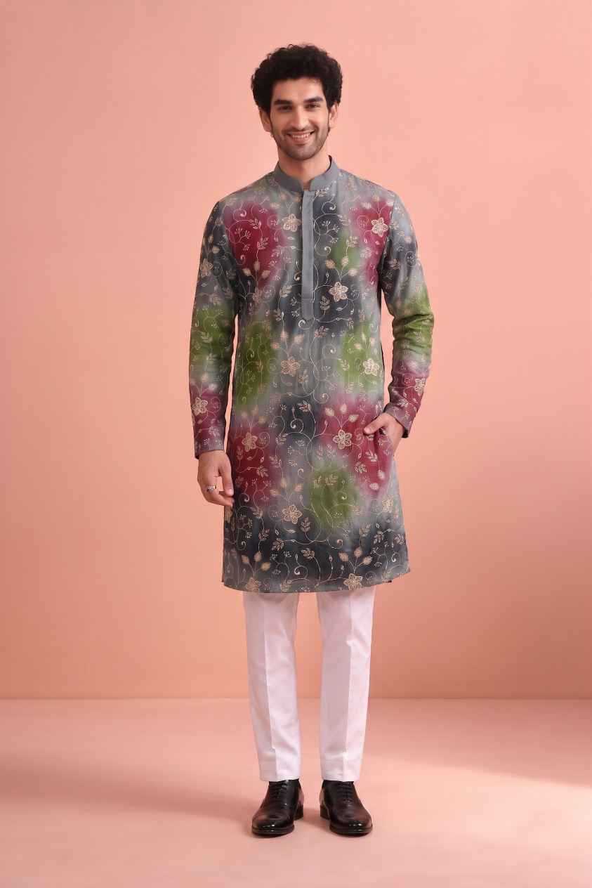 YNF Wholesale Rangoli Silk Mens Kurtas  | Surat Manufacturer