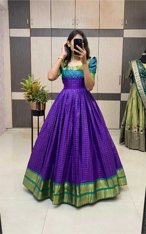 YNF Wholesale Cotton Fancy Gowns  | Surat Manufacturer