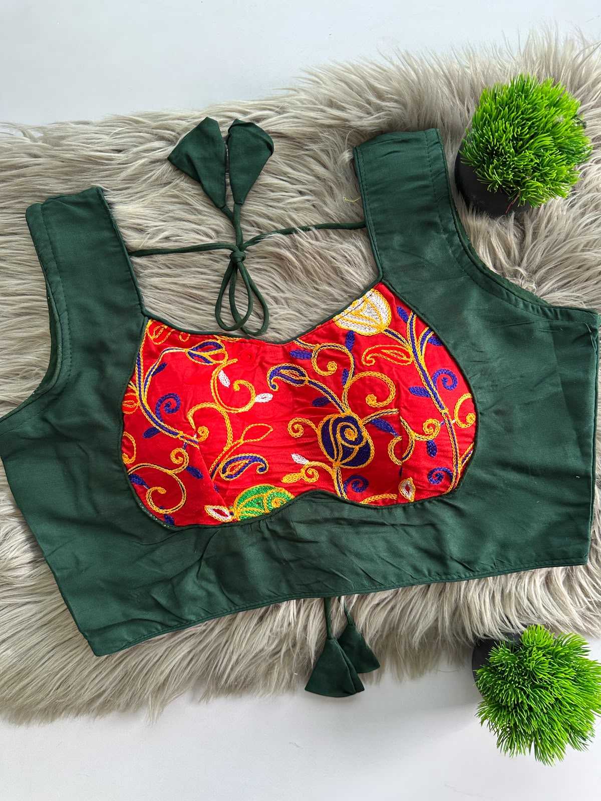 YNF Wholesale Cotton Designer Blouse | Surat Manufacturer