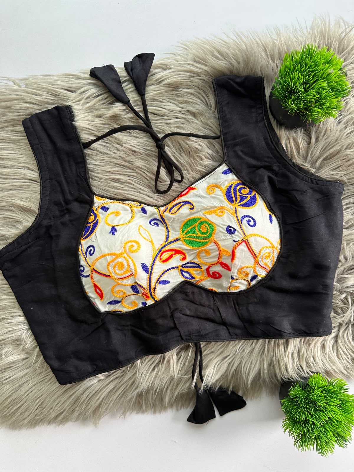 YNF Wholesale Cotton Designer Blouse | Surat Manufacturer