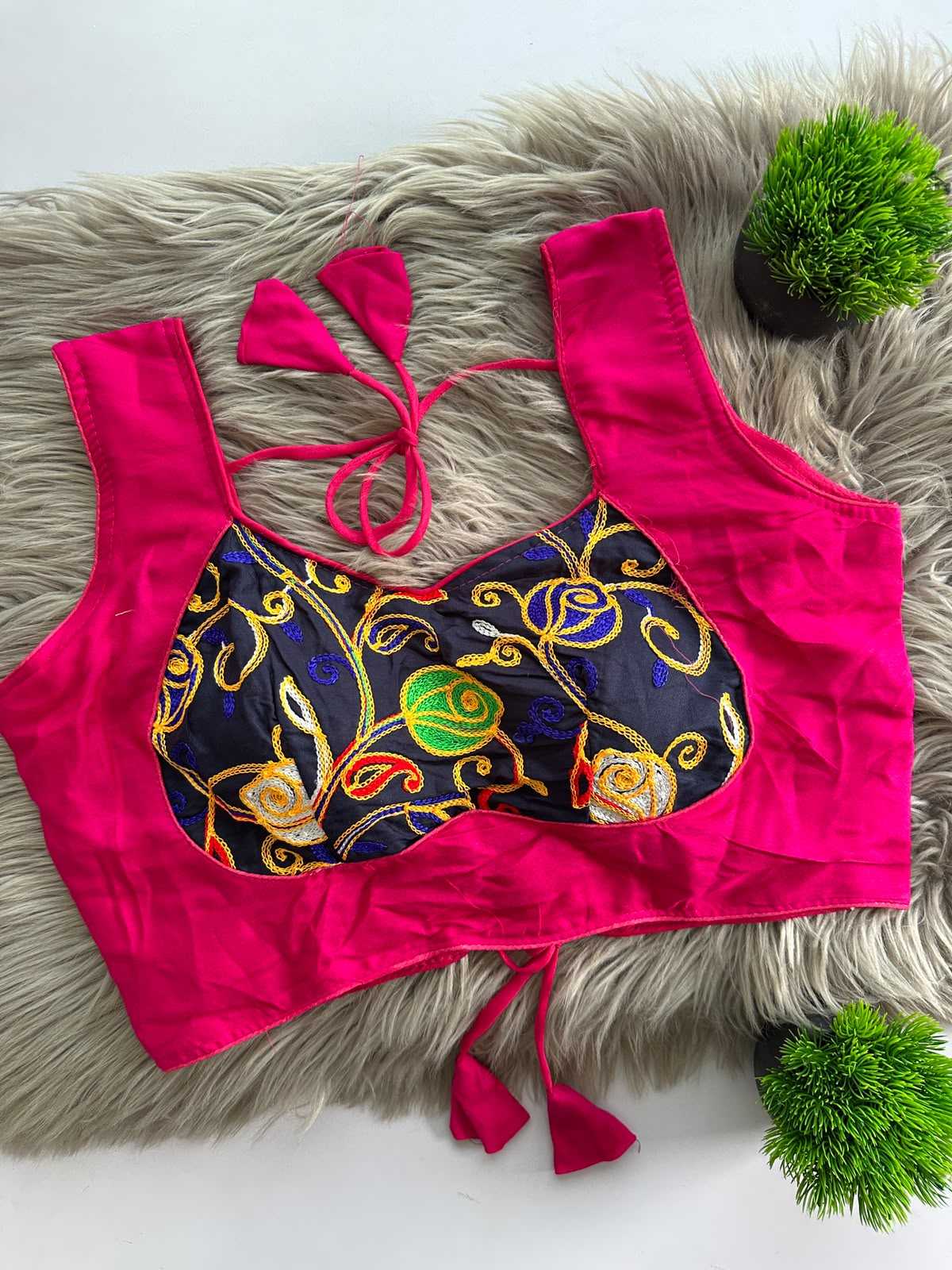 YNF Wholesale Cotton Designer Blouse | Surat Manufacturer