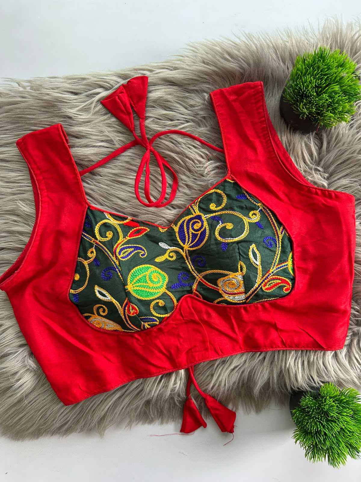 YNF Wholesale Cotton Designer Blouse | Surat Manufacturer
