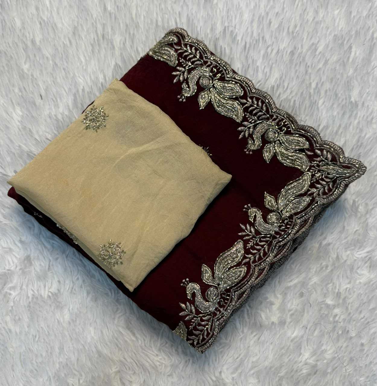 YNF Wholesale Crush Silk Soft Silk Sarees | Surat Manufacturer