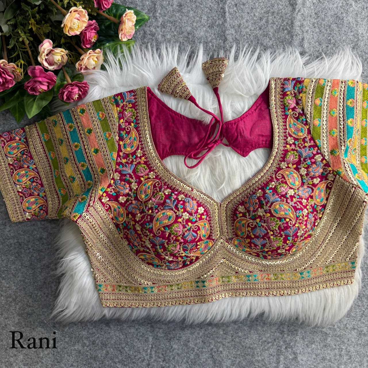 YNF Wholesale Faux Georgette Designer Blouse | Surat Manufacturer
