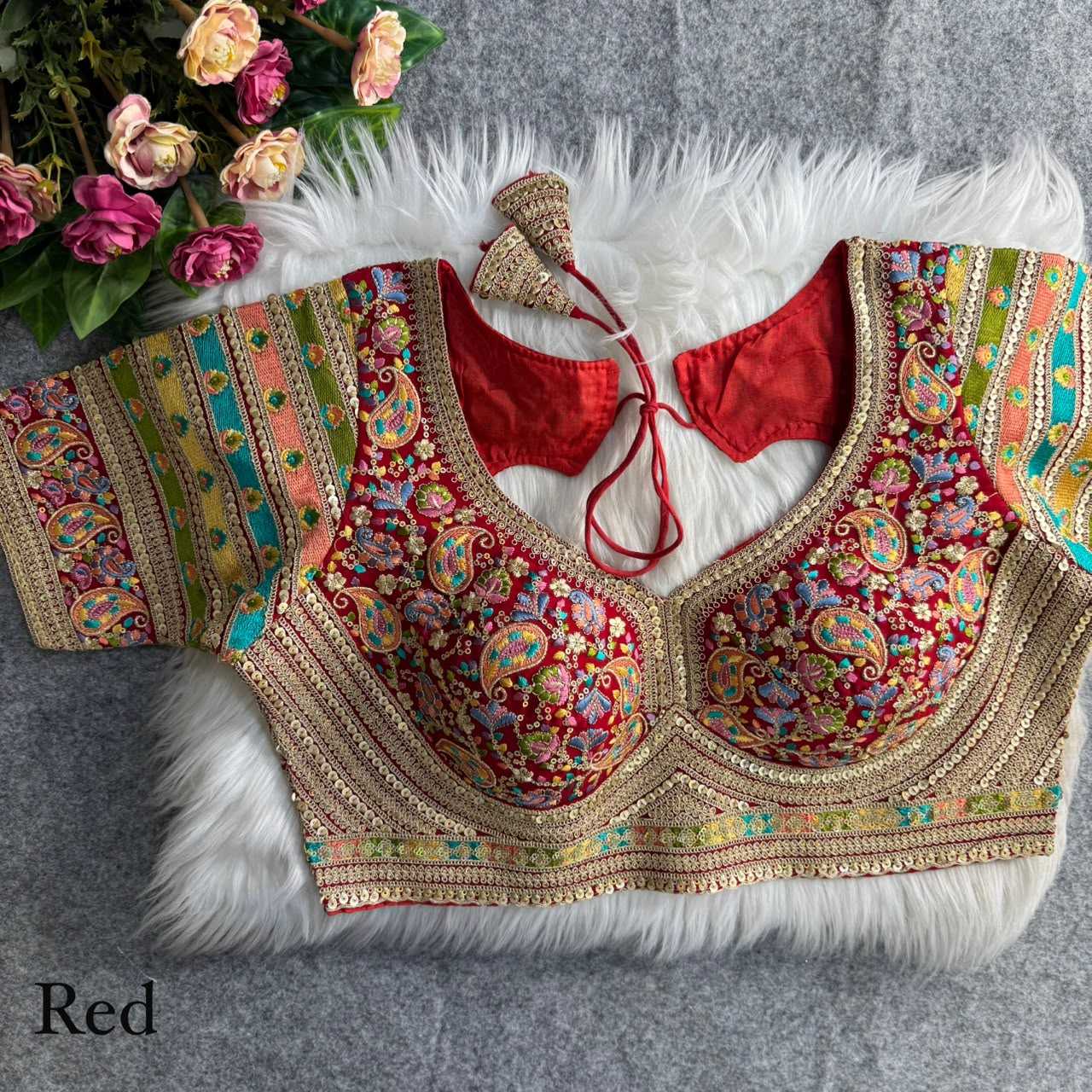 YNF Wholesale Faux Georgette Designer Blouse | Surat Manufacturer