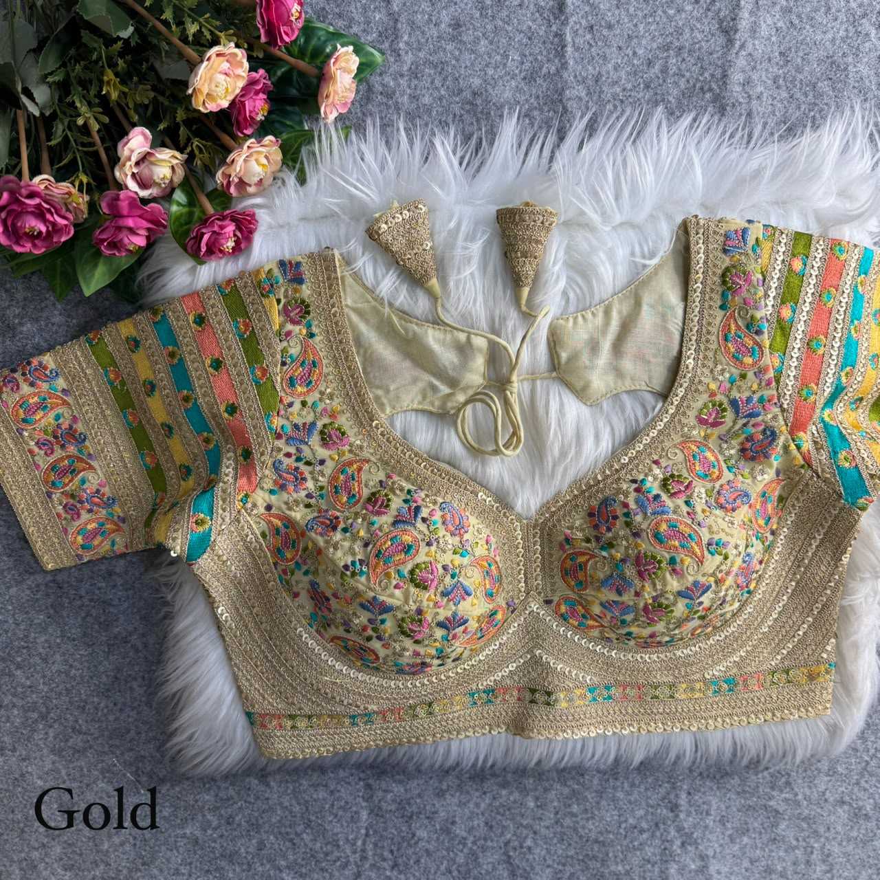 YNF Wholesale Faux Georgette Designer Blouse | Surat Manufacturer