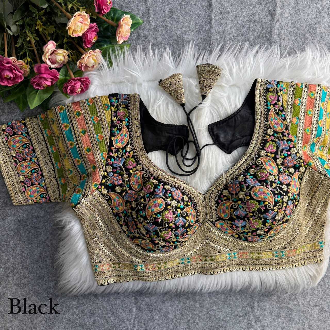 YNF Wholesale Faux Georgette Designer Blouse | Surat Manufacturer