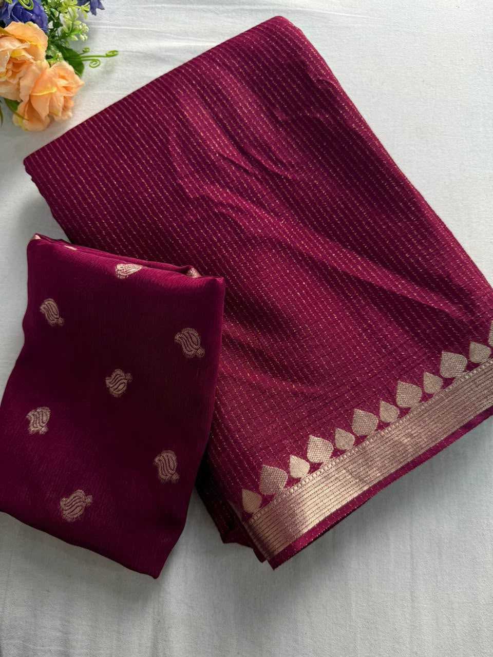 YNF Wholesale Georgette Designer Sarees | Surat Manufacturer