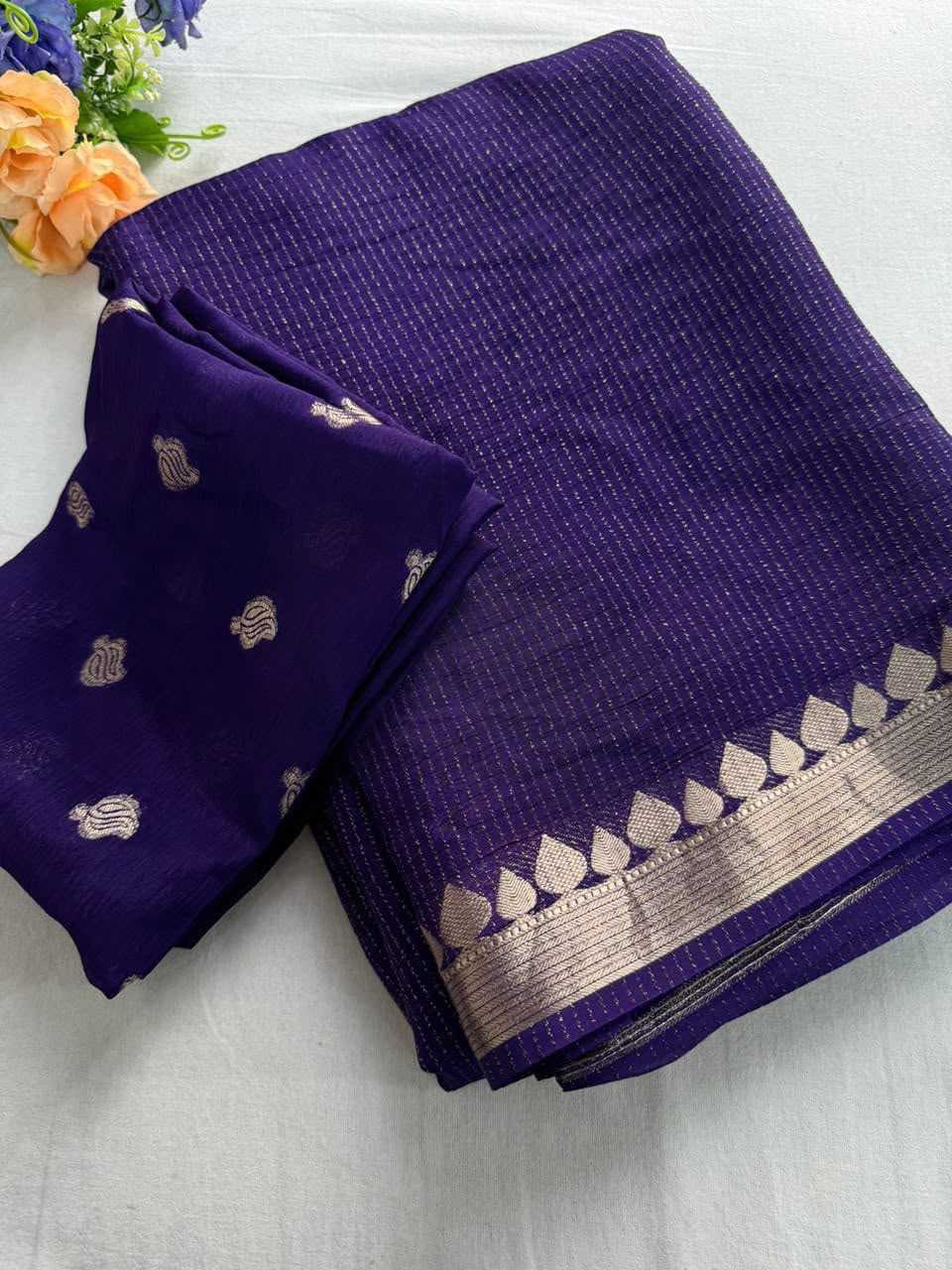 YNF Wholesale Georgette Designer Sarees | Surat Manufacturer