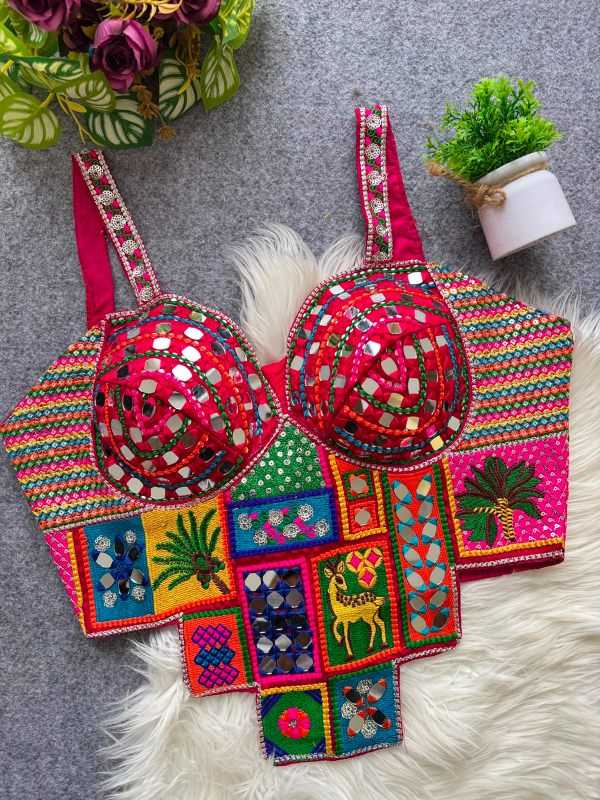YNF Wholesale Italian Silk Designer Blouse | Surat Manufacturer