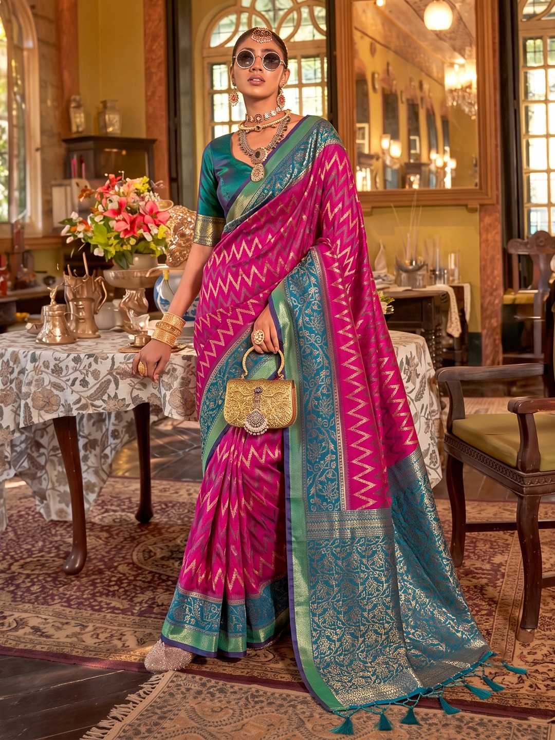 YNF Wholesale Silk Traditional Silk Sarees  | Surat Manufacturer