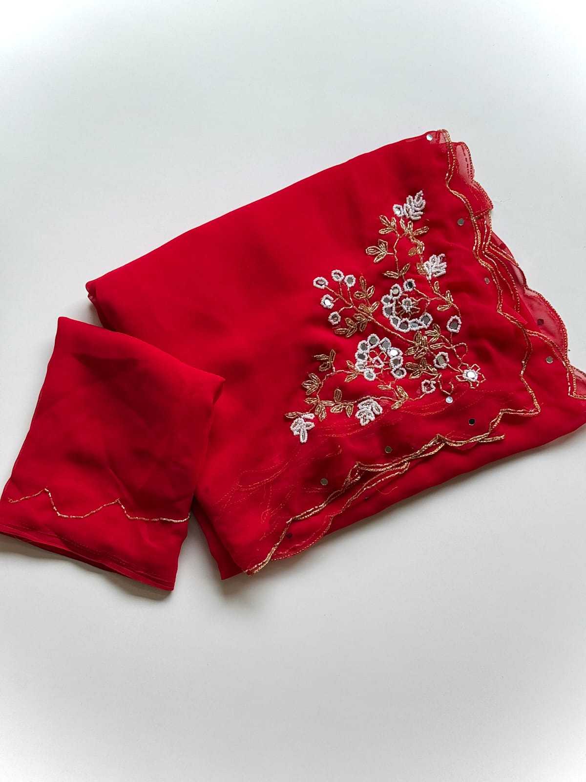 YNF Wholesale Georgette Georgette Sarees  | Surat Manufacturer