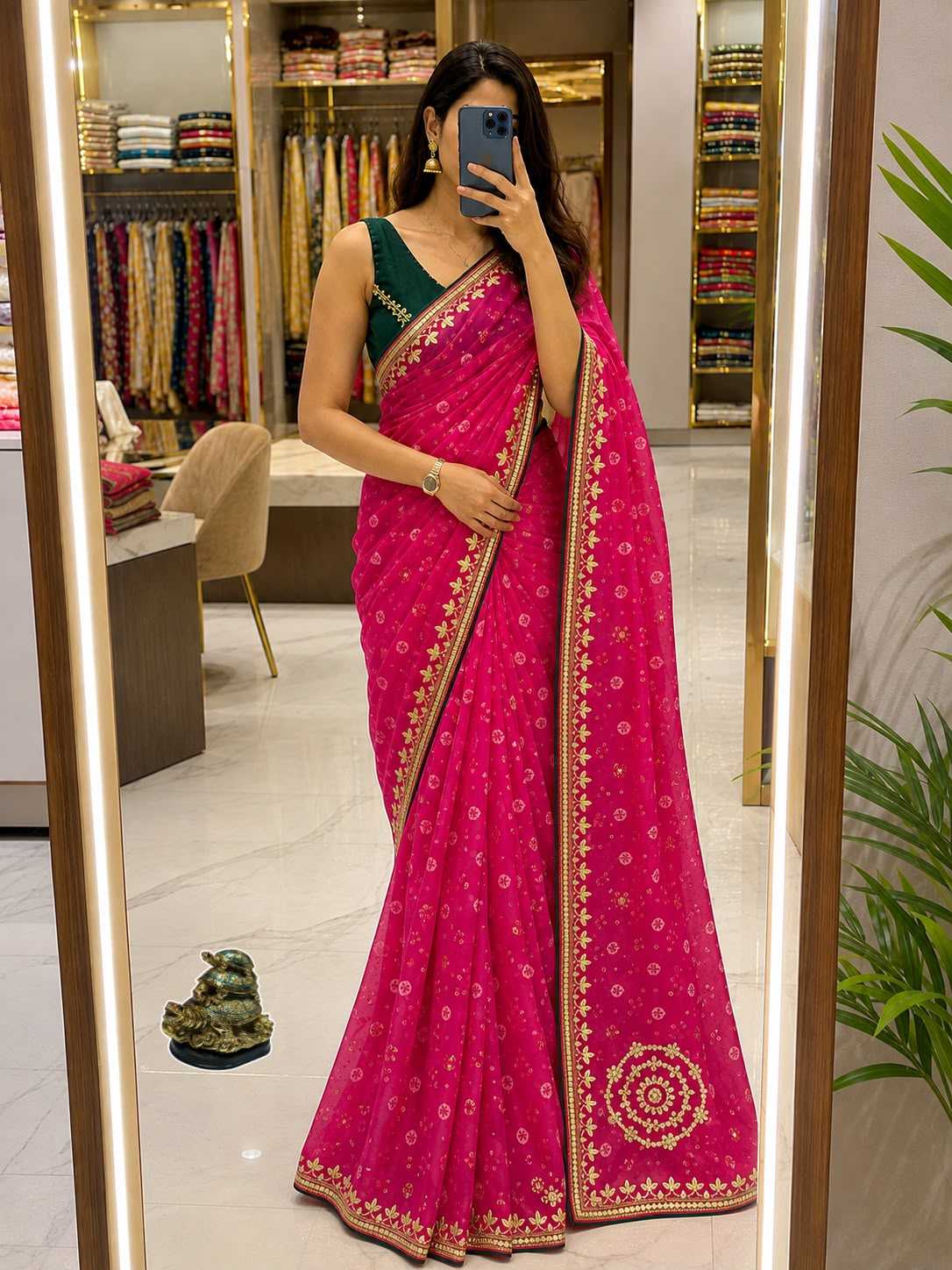 YNF Wholesale Georgette Designer Sarees KESH125 Aarunya | Surat Manufacturer
