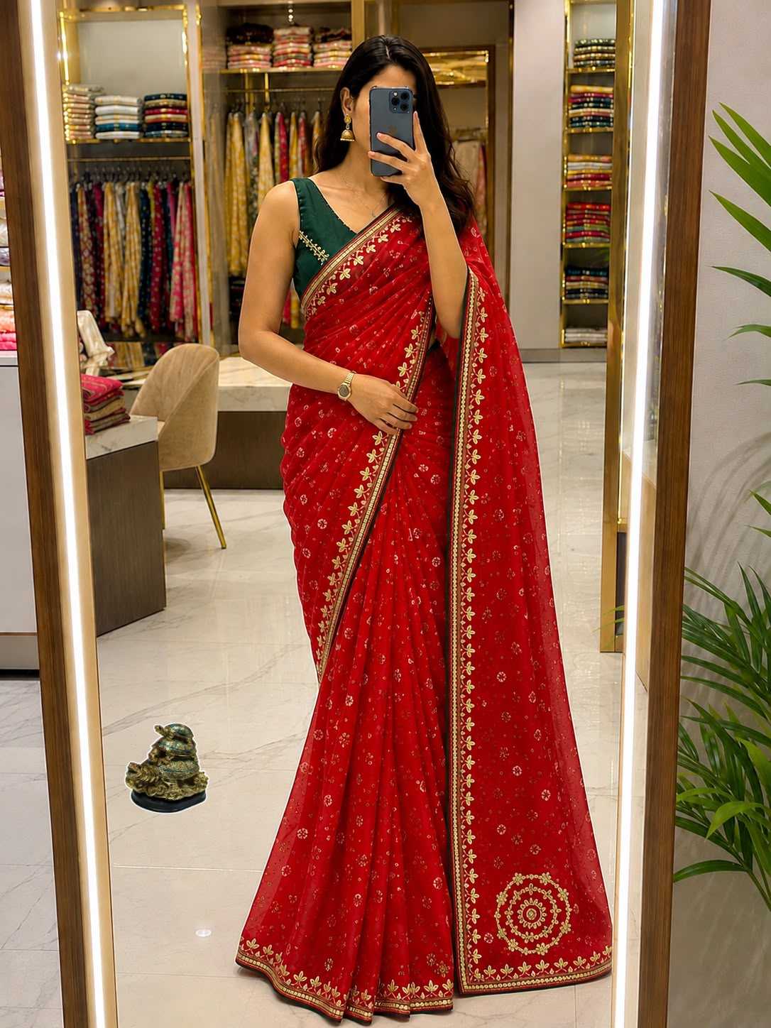 YNF Wholesale Georgette Designer Sarees KESH125 Aarunya | Surat Manufacturer