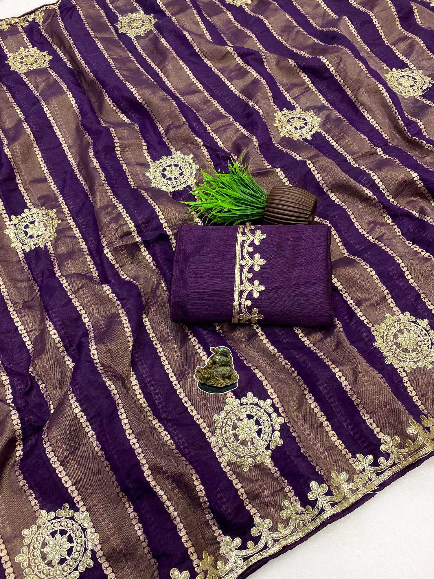 YNF Wholesale Tissue Designer Sarees KESH125 Anayika | Surat Manufacturer