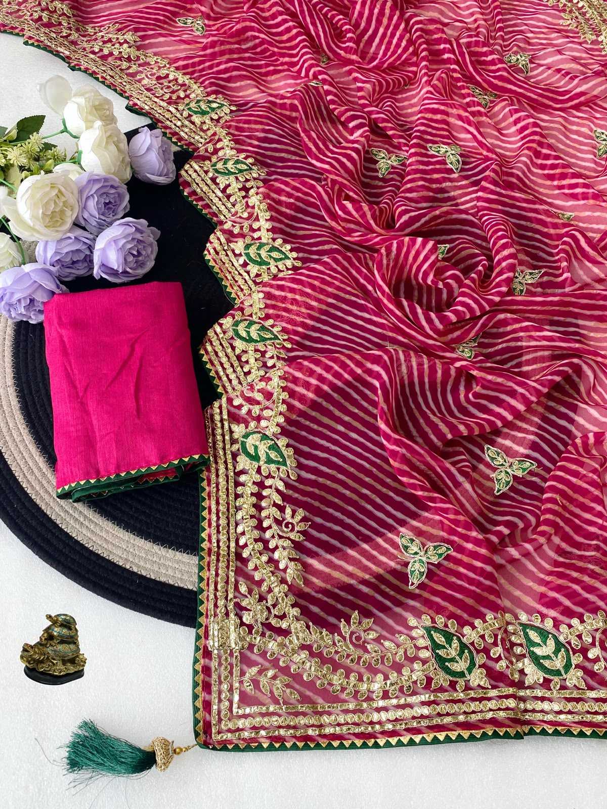 YNF Wholesale Georgette Designer Sarees KESH125 Aranyika | Surat Manufacturer