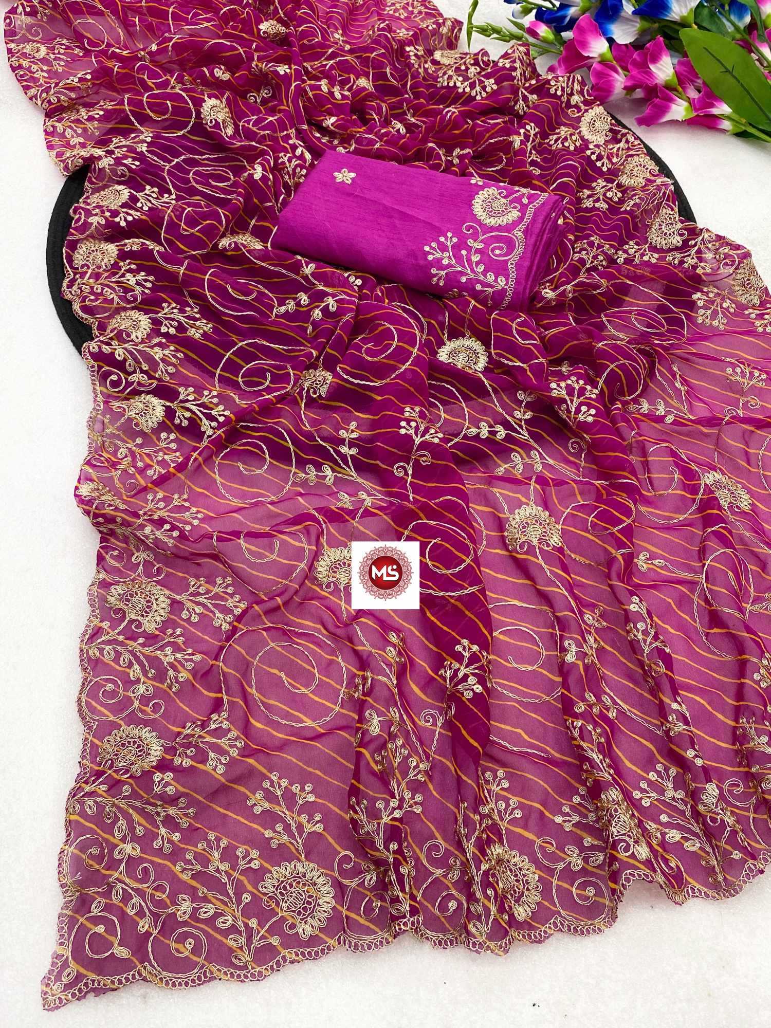 YNF Wholesale Pure Silk Semi Silk Sarees KESH125 Ila | Surat Manufacturer