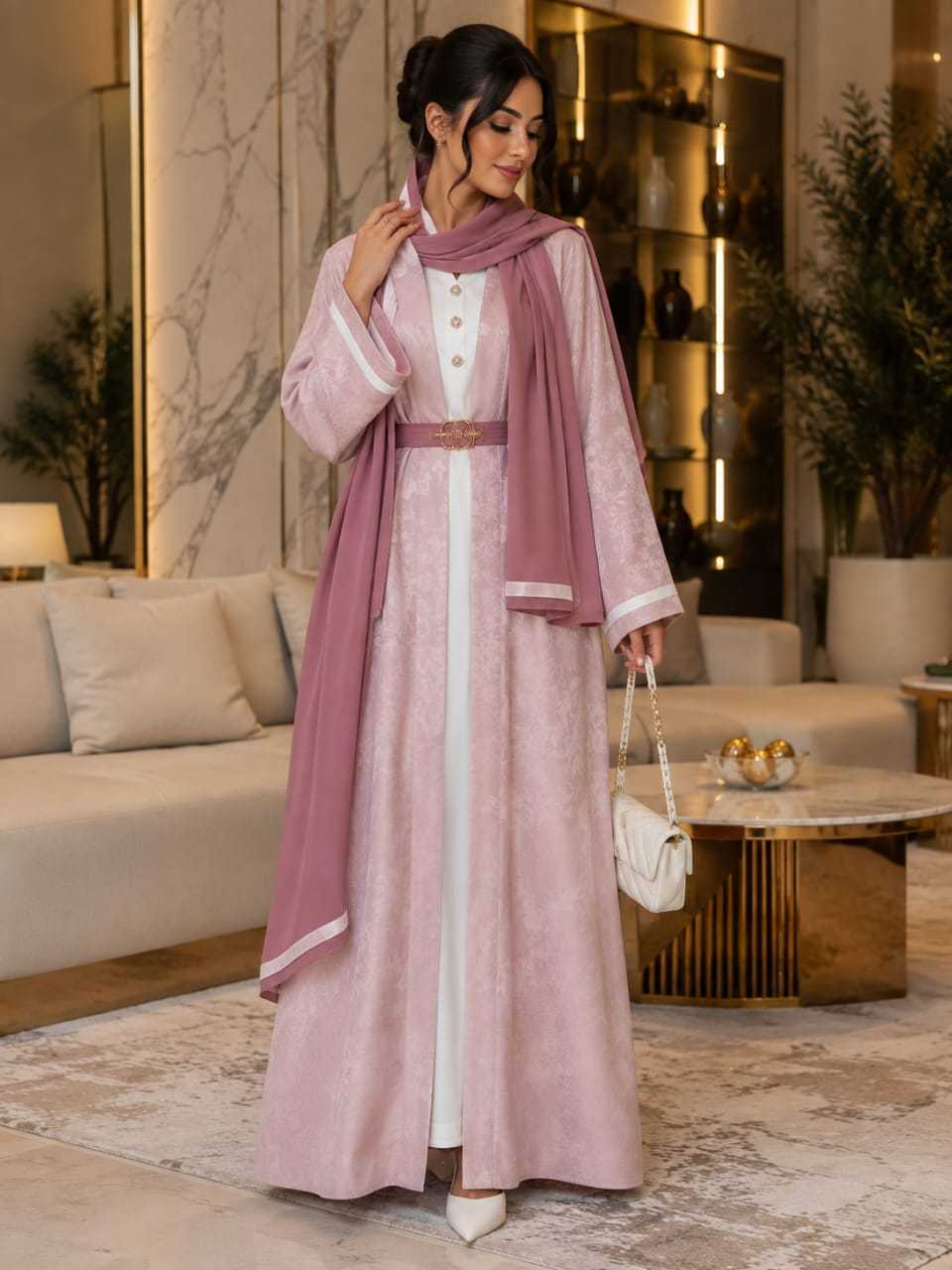 YNF Wholesale Imported Abaya KESH130 Archana | Surat Manufacturer