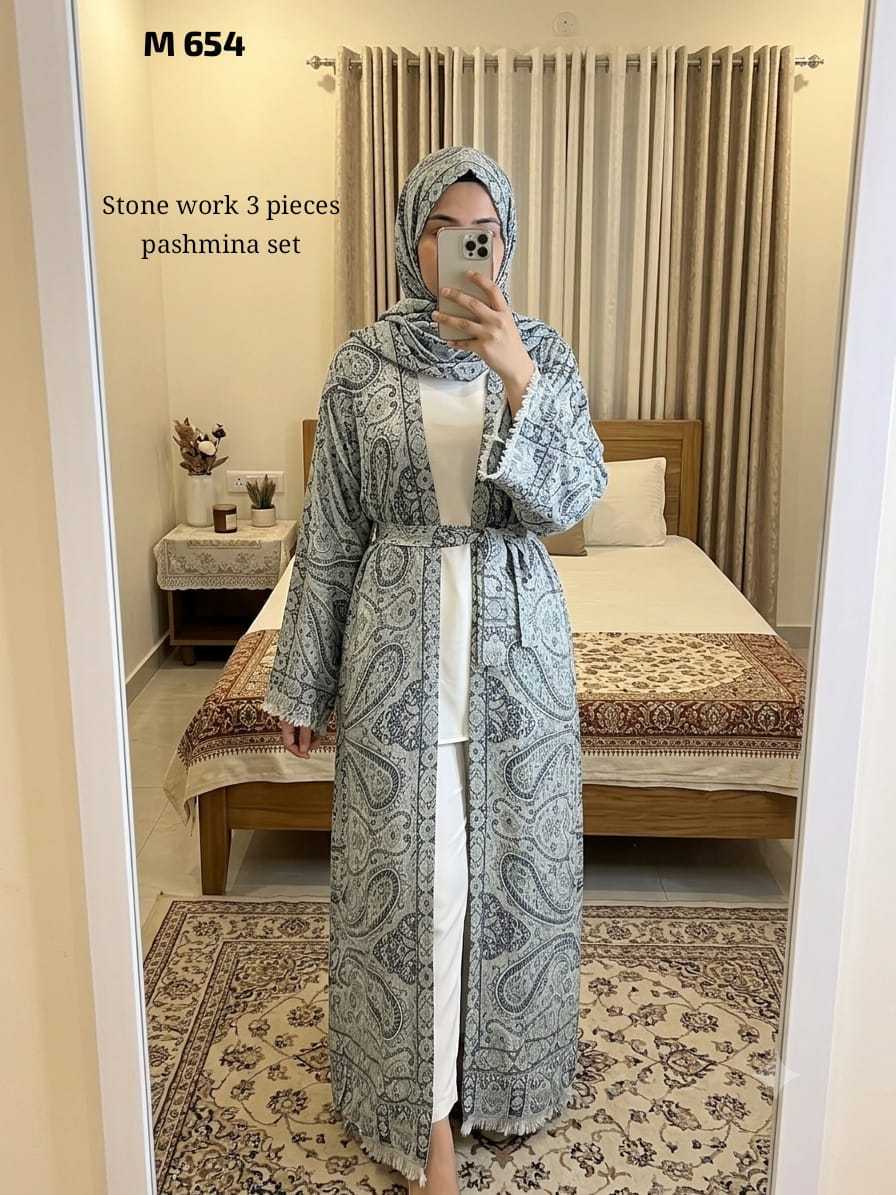 YNF Wholesale Premium Silk Abaya  | Surat Manufacturer